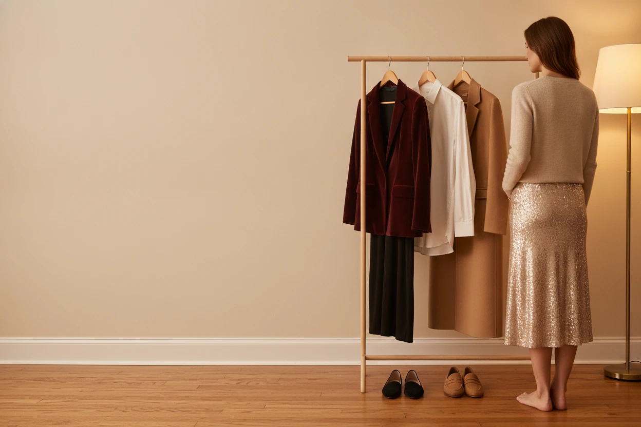 10 Holiday Party Outfit Ideas You Can Pull From Your Capsule Wardrobe