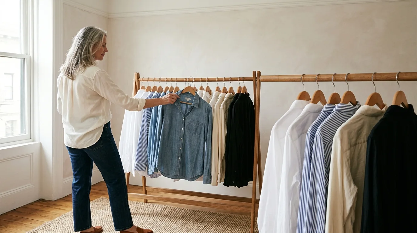 How to Style a Button-Down Shirt for Women Over 50: 8 Outfits That Work